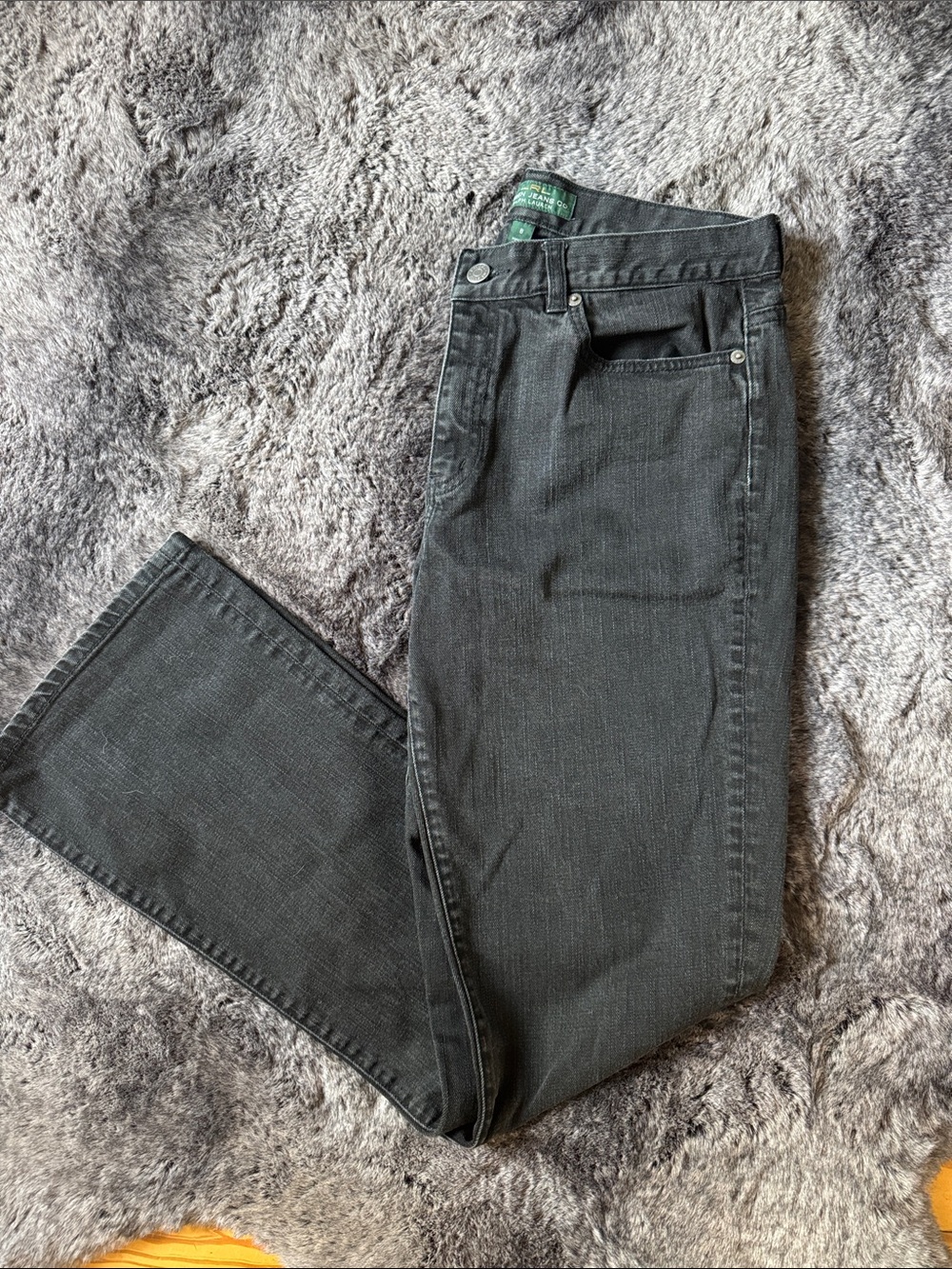 Ralph Lauren Black Jeans - Classic Bootcut Fit